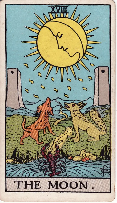 La Luna · Rider–Waite–Smith